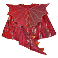 Kids Red Dragon Cape