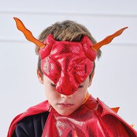 Kids Red Dragon Mask