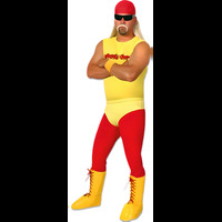 Adults Hulk Hogan Wrestler Costume