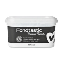 Fondtastic Premium Fondant - White 250g - GST FREE