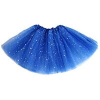 Glittery Blue 4ply Tutu (40cm)