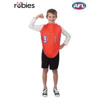 Kids AFL Footy Tabard Costume ONE SIZE