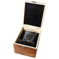 50th Birthday Scotch Glass & Coaster Gift Box