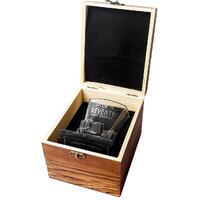 70th Birthday Scotch Glass & Coaster Gift Box