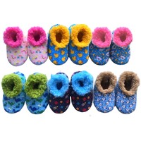 Slumbies Non-Slip Baby Slippers (Asstd. Designs)