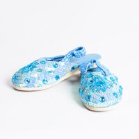 Kids Light Blue Spellbound Slippers