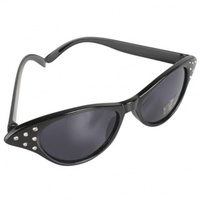 50s Black Sunglasses w/ Diamantes