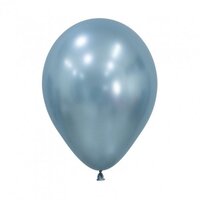 30cm Silk Arctic Blue Sempertex Balloons - Pk 50