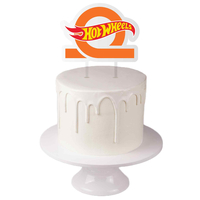 Hot Wheels Acrylic Cake Topper (15x17cm)