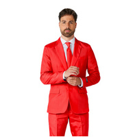 Adults Devil Red Suit Costume