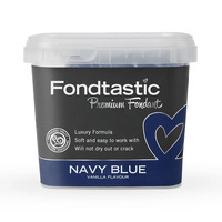 Fondtastic NAVY BLUE Premium Fondant (1kg)