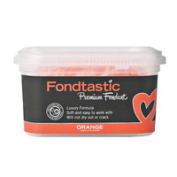 Fondtastic ORANGE Premium Fondant (250g)