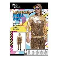 Adults Retro Leopard Shell Suit Costume