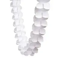 White Paper Honeycomb Garland (4M)