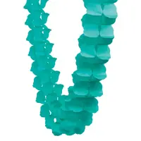 Turquoise Paper Honeycomb Garland (4M)