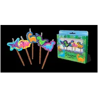 Dinosaur Novelty Candle Pack - Pk 5