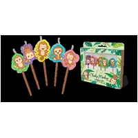 Cheeky Monkey Novelty Candle Pack - Pk 5