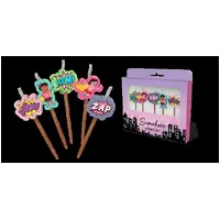 Superhero Girls Novelty Candle Pack - Pk 5