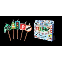 Driving Test Novelty Candle Pack - Pk 5