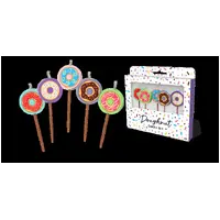 Doughnuts Novelty Candle Pack - Pk 5