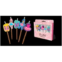 Ballet Novelty Candle Pack - Pk 5