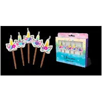 Unicorn Novelty Candle Pack - Pk 5