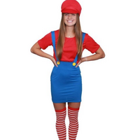 Womens Super Mario Costume