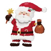 Santa Claus Standing Foil Balloon (76cm)