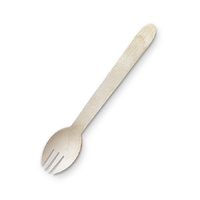 Wooden Sporks (15cm) - Pk 100