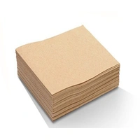 Disposable White Lunch Napkin 1/4 Fold - Pk 100