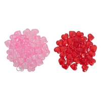 Acrylic Table Scatter - Red Hearts (75g)