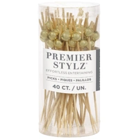 Gold Cocktail Picks (40 Pack)