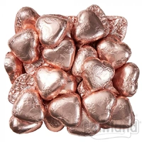 Rose Gold Chocolate Hearts (500g)