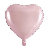 Light Pink Foil Heart Balloon (18 Inch)