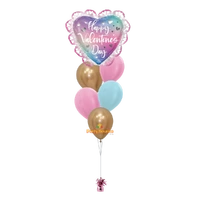 Twilight Affection - Filled Helium Balloon Bouquet