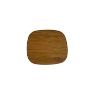 Rectangular Bamboo Platter/Lid (17.6x16.2cm)