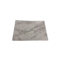 Marble Look Rectangular Melamine Platter (30x20x3cm)