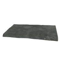 Pewter Look Rectangular Melamine Platter (40.6cm)