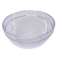 Clear Polycarbonate Round Bowl (2L)