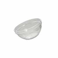 Clear Polycarbonate Round Bowl (1.25L)