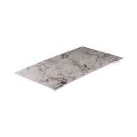 White Marble-Look Rectangle Melamine Platter (53x32cm)