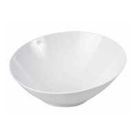 Slant Design Melamine Bowl (21cm Diameter)