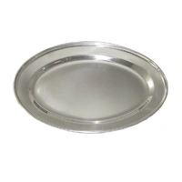 Small Stainless Steel Oval Platter (30cm)