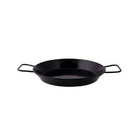 Black Enamelled Steel Paella Pan (42cm)