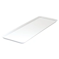 White Rectangle Melamine Sandwich Platter (50x18cm)