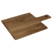 Olympia Small Oak Handled Wooden Board (23x23x1.5cm)