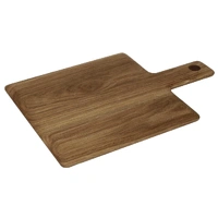 Olympia Small Oak Handled Wooden Board (23x23x1.5cm)